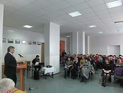 Выступление Председателя ТИК перед работниками культуры